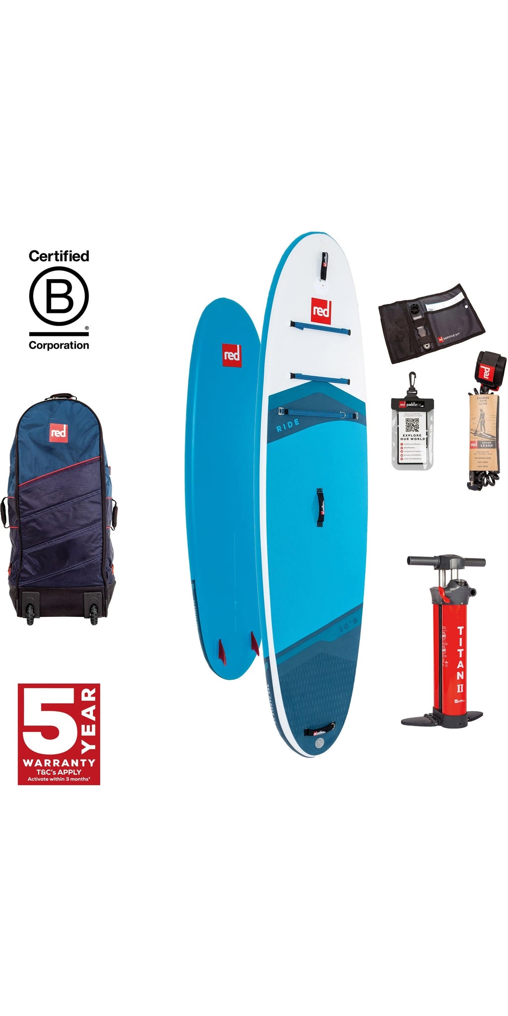 Red Paddle Co 10'2" Ride MSL